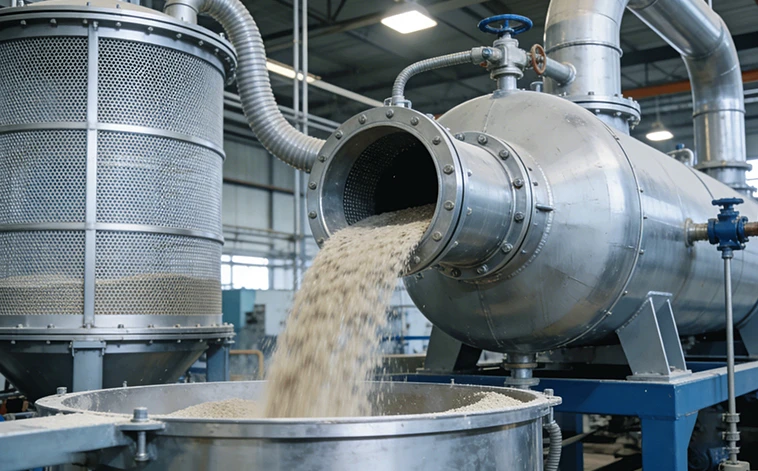 Proyecto de filtraci&oacute;n de precisi&oacute;n para fundici&oacute;n de pellets pl&aacute;sticos en Italia