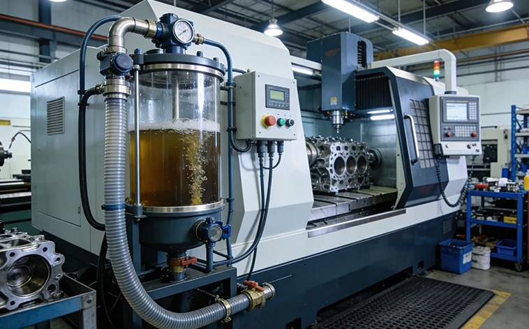 El proyecto japon&eacute;s de filtraci&oacute;n de refrigerante para el procesamiento de piezas de motor automotrices Actualizaci&oacute;n de Filtraci&oacute;n de Refrigerante para la Fabricaci&oacute;n de Piezas de Motor en Jap&oacute;n