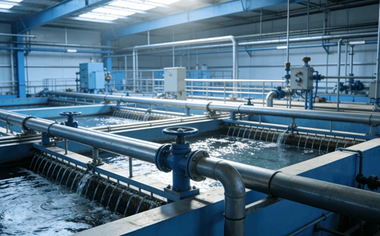 Un proyecto de reutilizaci&oacute;n de aguas residuales con alto contenido de sal de un determinado producto qu&iacute;mico empresa en el Reino Unido