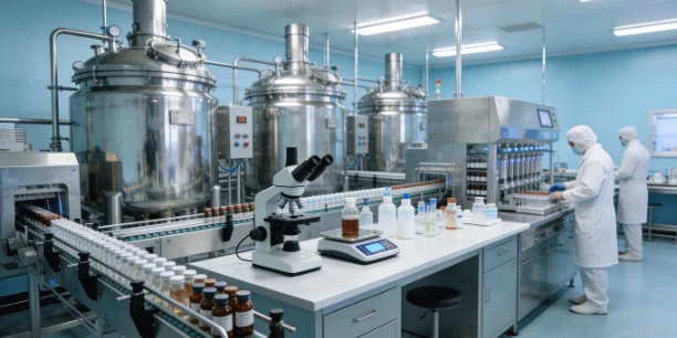 Fabricaci&oacute;n farmac&eacute;utica