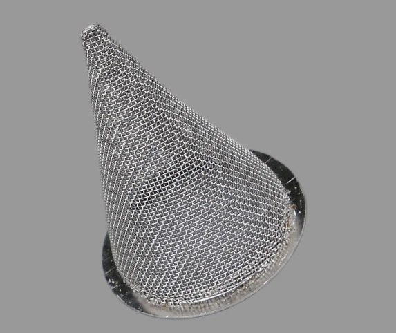 Filtro de cono de acero inoxidable