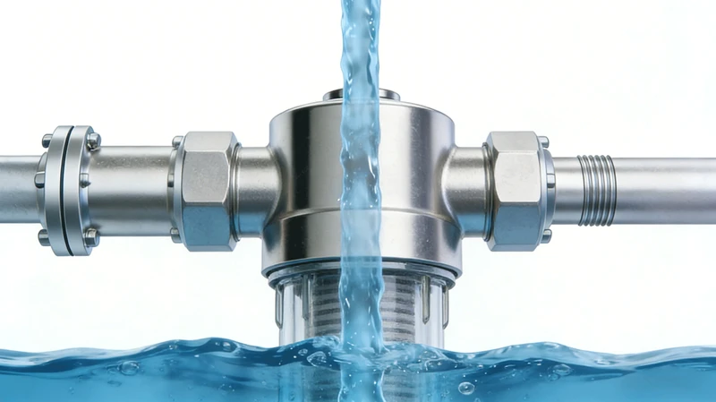 Principio de funcionamiento del prefiltro de acero inoxidable