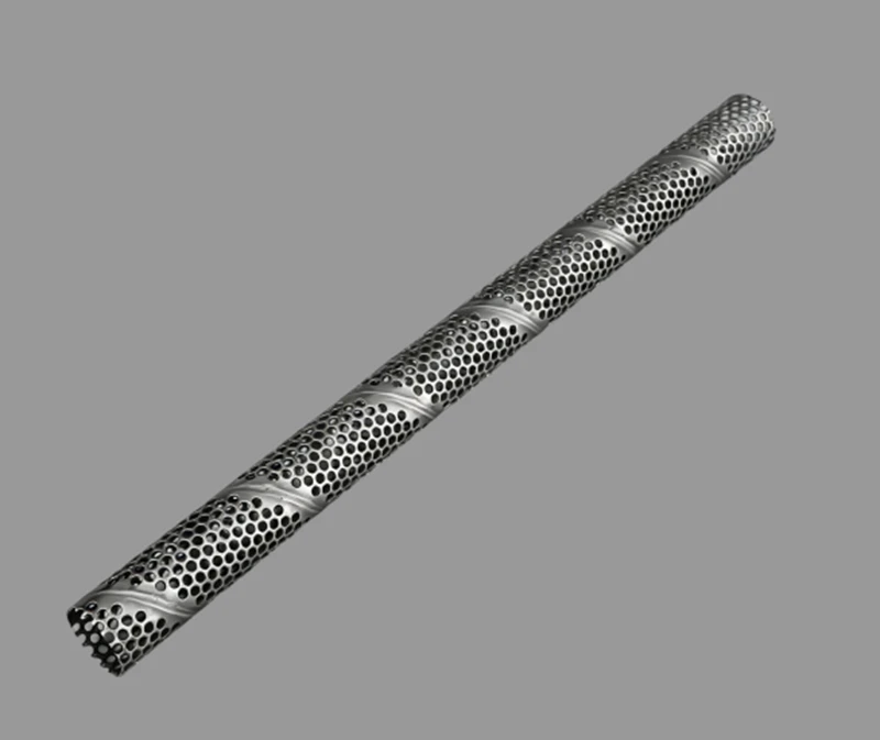 Tubo perforado