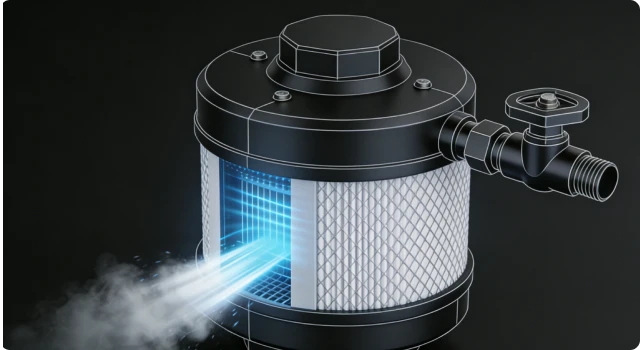 Principio de funcionamiento de los elementos filtrantes de metal sinterizado