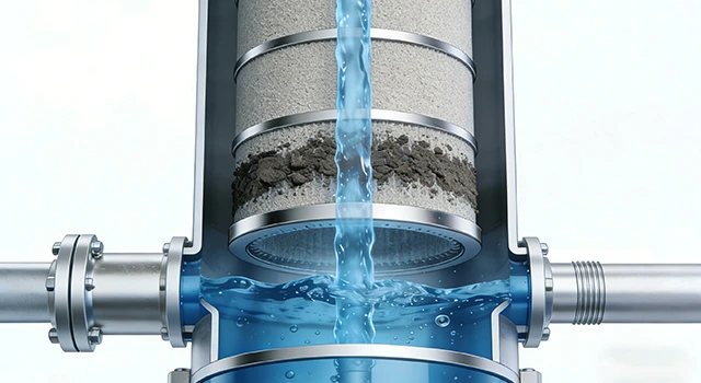 Principio de funcionamiento de los elementos filtrantes de metal sinterizado
