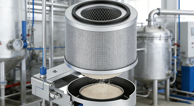 Principio de funcionamiento de los elementos filtrantes de metal sinterizado